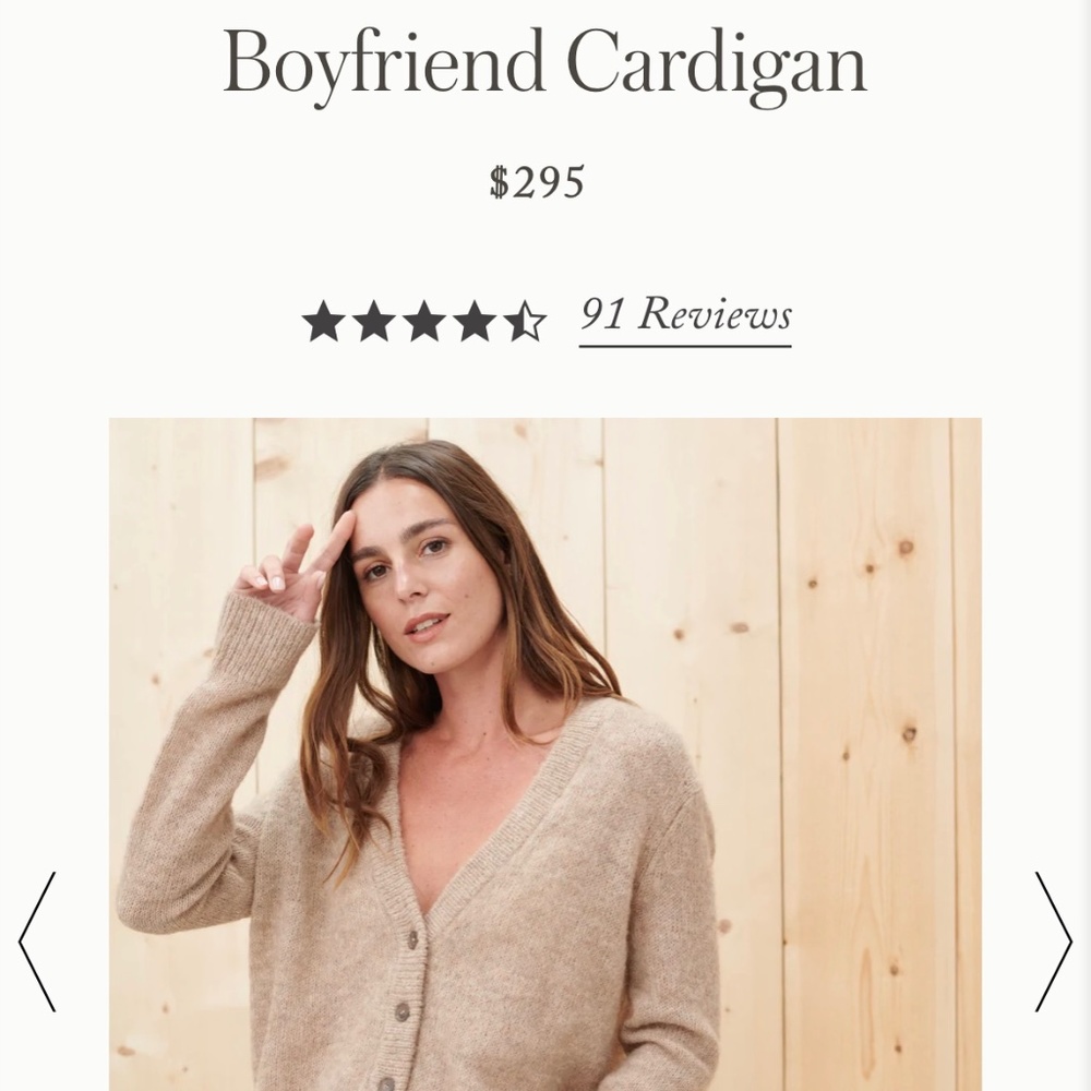 Boyfriend Cardigan